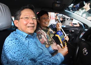 EDC Mandiri di Blue Bird