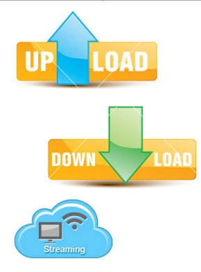 Pengertian Upload, Download, dan Streaming