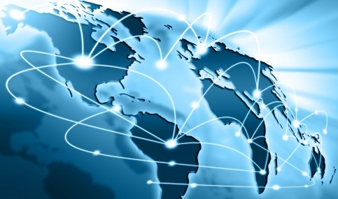 dunia terhubung dengan internet