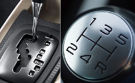 transmisi manual dan matic