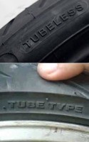 ban tubeless dan tube type