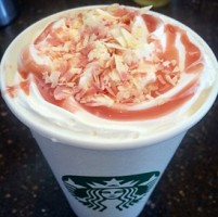 Sakura Chocolate Latte-starbucks
