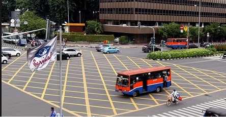 Yellow Box Junction Jalan Thamrin