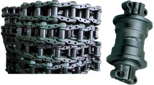 Track Link dan Track Roller