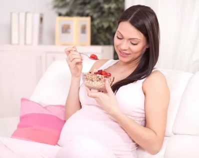 ibu hamil makan sehat