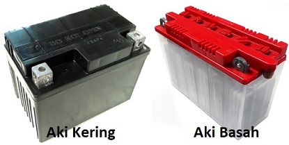 aki kering dan aki basah