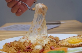 nasi goreng mozarella
