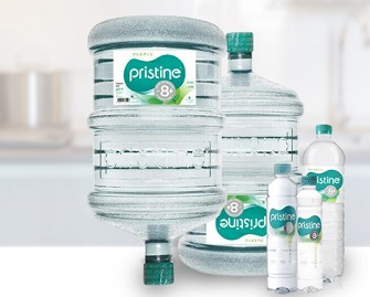 air kemasan pristine 8+